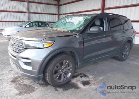 2021 Ford Explorer Xlt z USA, uszkodzony, nr VIN 1FMSK8DH8MGB75770